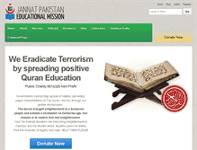 Tablet Screenshot of jannatpakistan.org